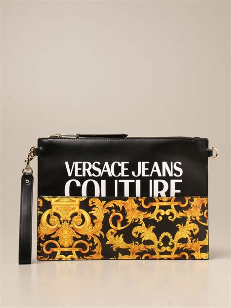 versace jeans patent purse|Versace Jeans couture bags usa.